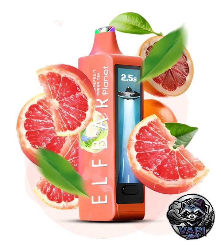 Elf Bar Planet 25000 - Grapefruit Green Tea 5%