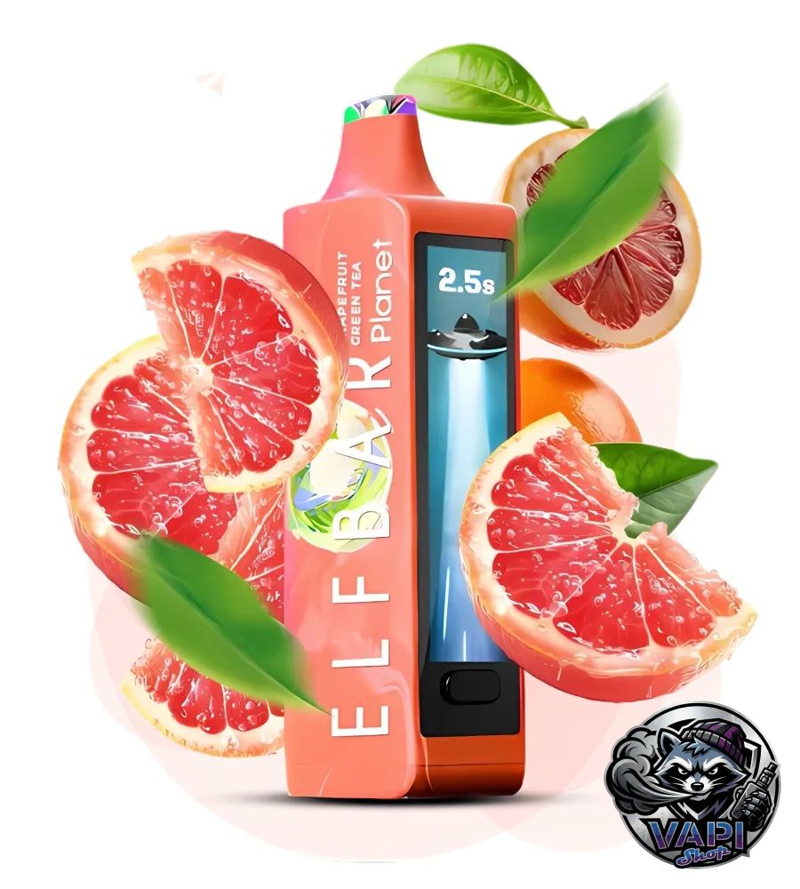 Elf Bar Planet 25000 - Grapefruit Green Tea 5% Elf Bar Planet 25000 - Grapefruit Green Tea 5%