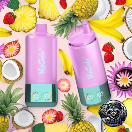VapSolo Triple 60000 - Pineapple Coconut & Blue Razz & Strawberry Banana 5%