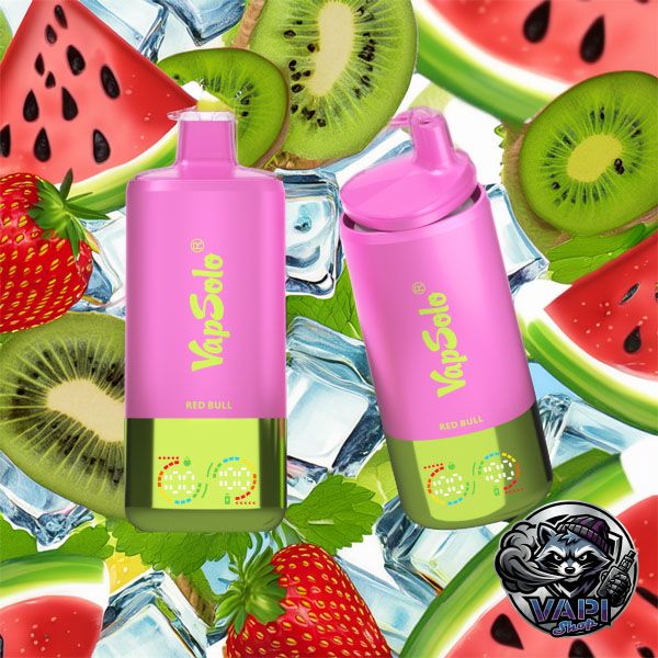 VapSolo Triple 60000 - Vodní meloun Ice & Red Bull & Jahoda Kiwi 5% VapSolo Triple 60000 - Vodní meloun Ice & Red Bull & Jahoda Kiwi 5%