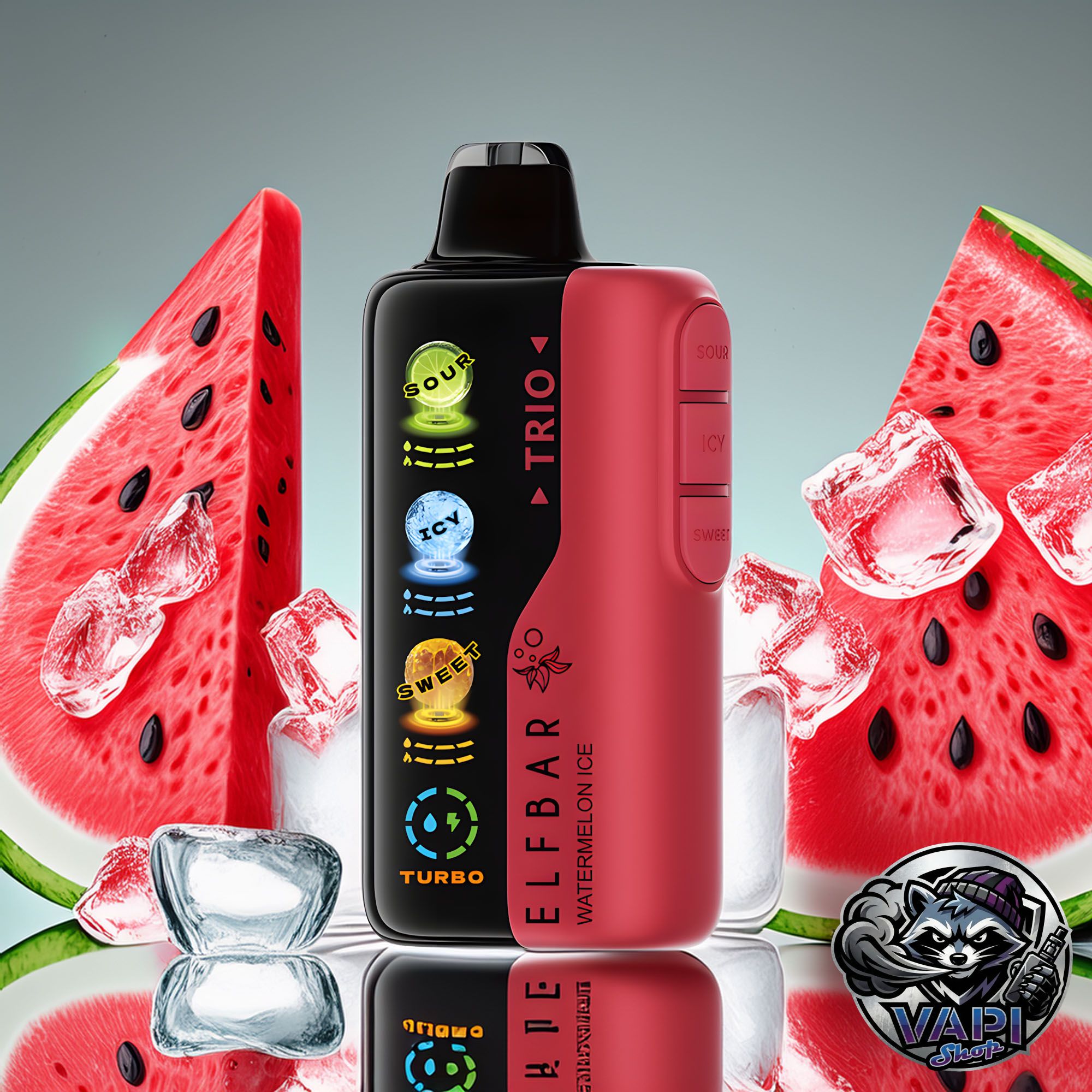 elf-bar-trio-40k-watermelon-ice-5 Elf Bar Trio 40000 - Watermelon Ice 5%