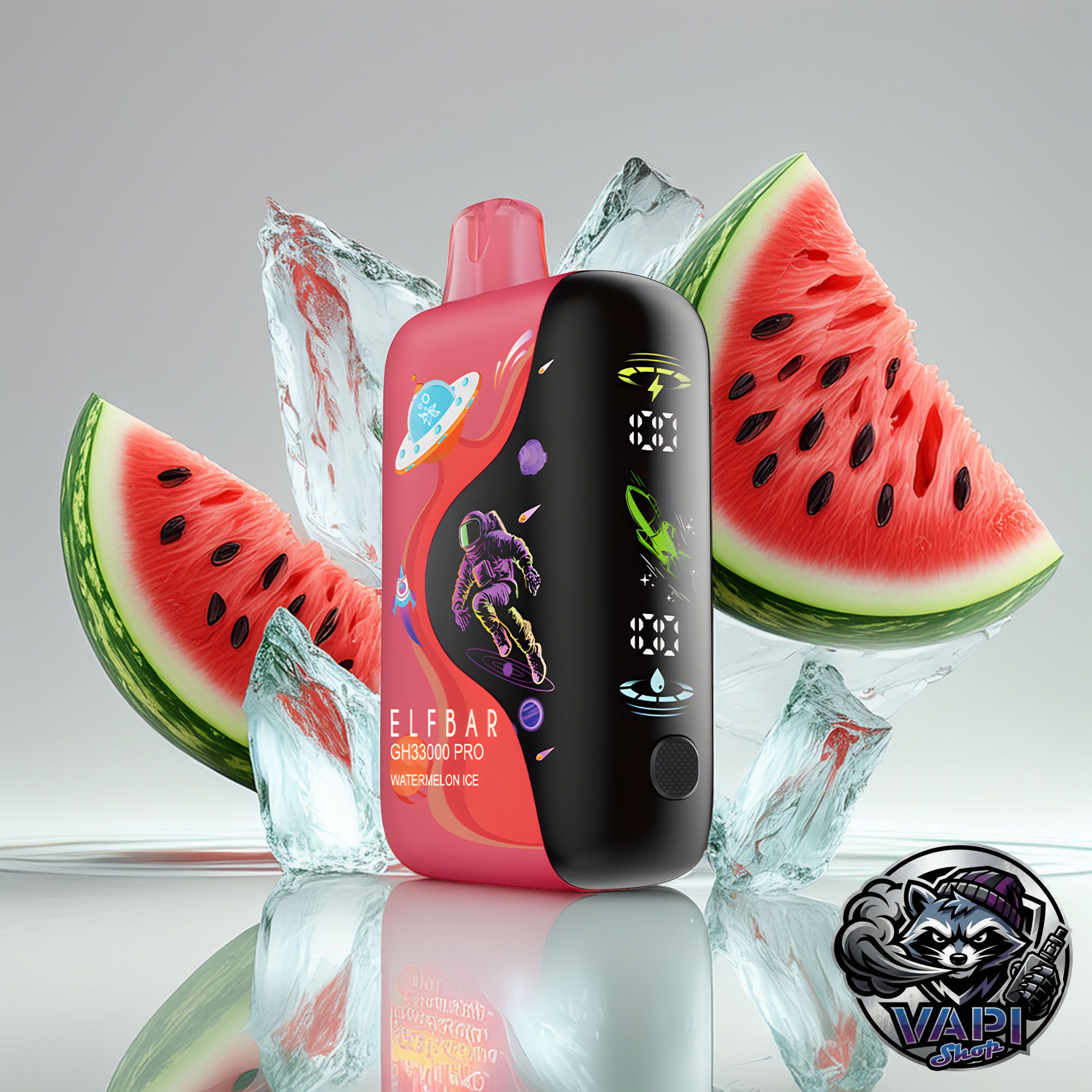 elf_bar_gh33000_pro_watermelon_ice_5 Elf Bar GH33000 Pro - Watermelon Ice 5%