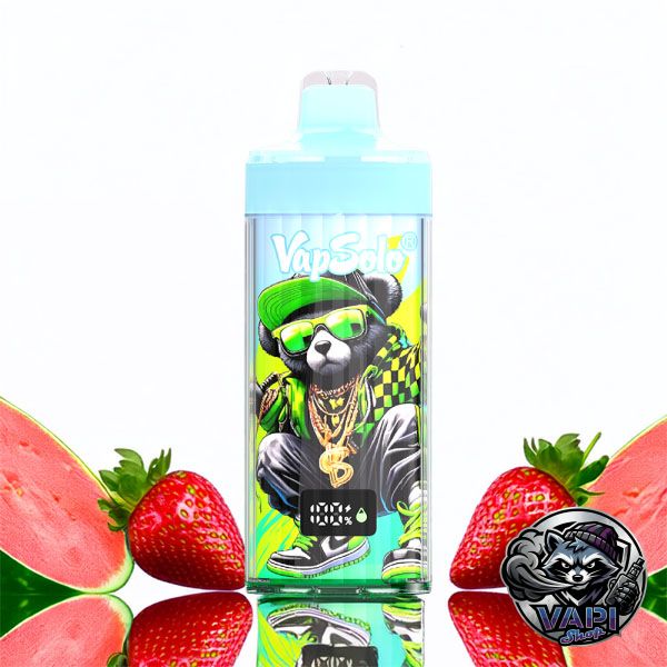 VapSolo King Pro 40000 - Jahoda a meloun 5%