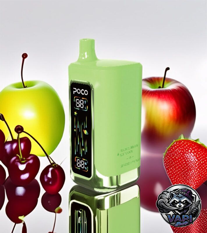 POCO-FR80000-Berry-Cherry-Lime–Sour-Apple–Peach-Blueberry-Soft-Candy–Strawberry-Cola