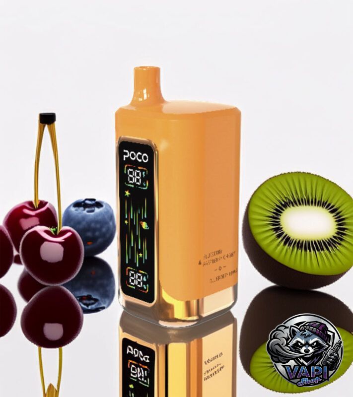 Poco FR 80000 – Blackberry Cranberry & Strawberry Banana & Blueberry Raspberry Cherry & Blueberry Kiwi 5%