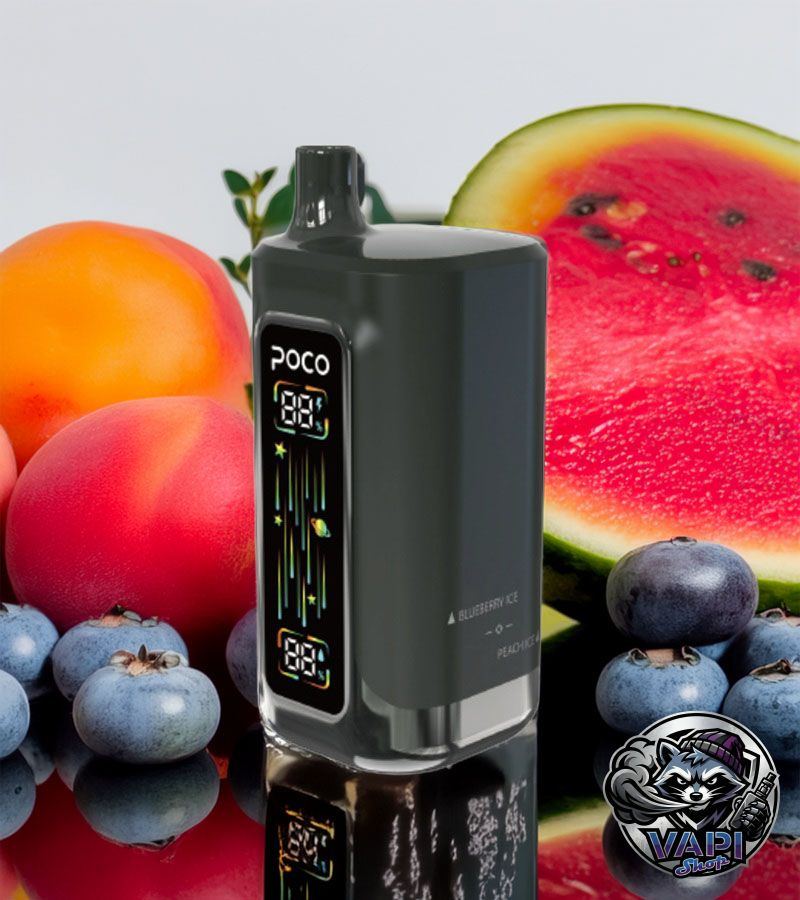 POCO-FR80000-Blackice Dragon Fruit Strawberry–Watermelon Ice–Blueberry Ice–Peach Ice POCO-FR80000-Black Ice-Dragon-Fruit-Strawberry–Watermelon-Ice–Blueberry-Ice–Peach-Ice