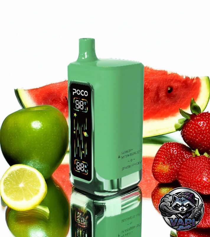 POCO-FR80000-Sour-Apple–Watermelon-Lime–Raspberry-Watermelon-Lychee–Strawberry-Cola